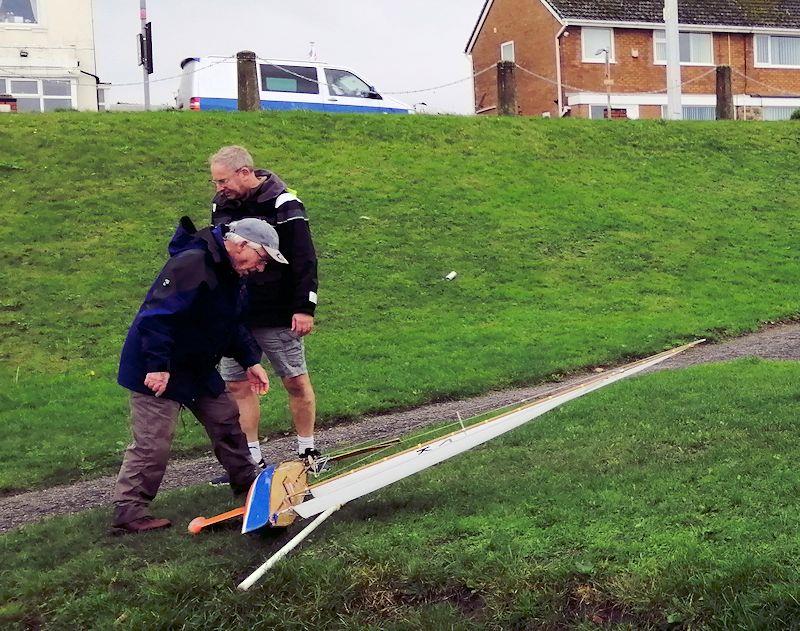 Marblehead Vane UK National Championships at Fleetwood photo copyright Tony Wilson taken at Fleetwood Model Yacht Club and featuring the Marblehead class