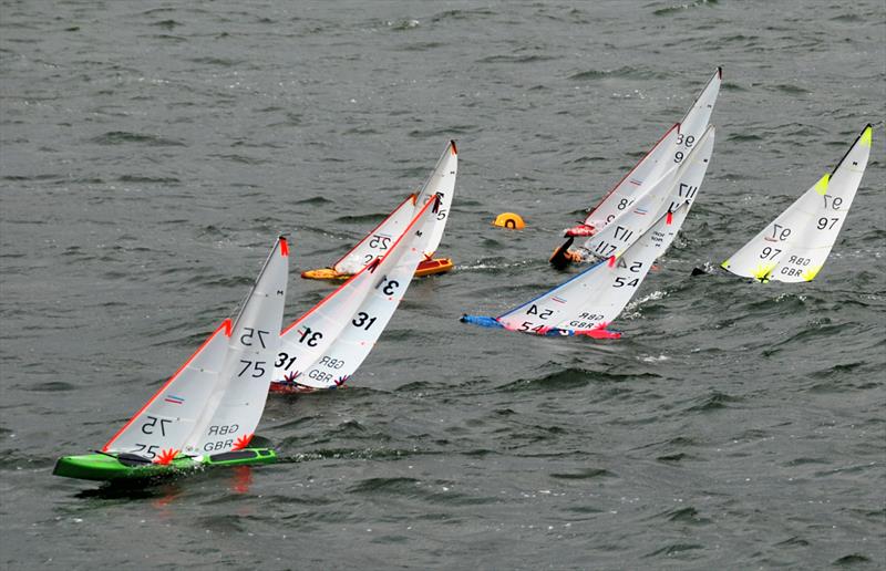 Tony Edwards (75) gets away well at this start during MYA Marblehead Ranking 3 & 4 at Datchet Water  - photo © Keith Parrott