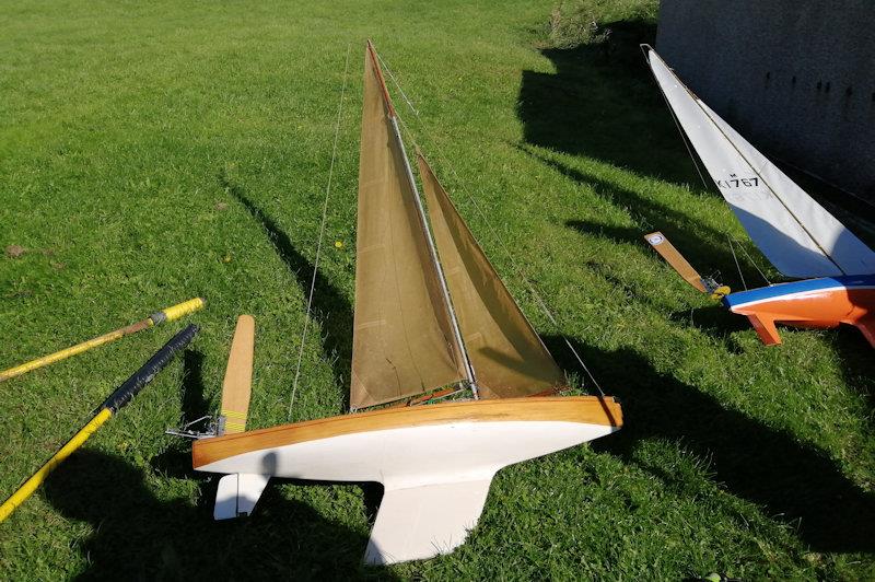 'Bill the Milk' Trophy for Marblehead Vane model boats at Fleetwood - photo © Tony Wilson