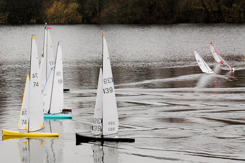 Despite the light winds the Marbleheads were making patterns, soon after the start in this race - Brass Monkey and GAMES 10 event at Guildford - photo © Roger Stollery