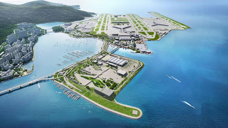 New marinas in Asia: Airport Yacht Bay, SKYTOPIA, Hong Kong - photo © HKAA
