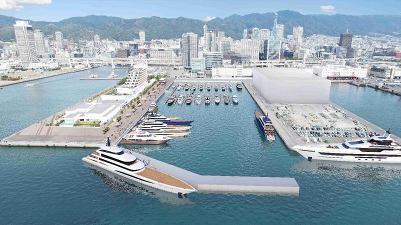 New marinas in Asia: Superyacht Base Kobe Marina - photo © (Supplied)