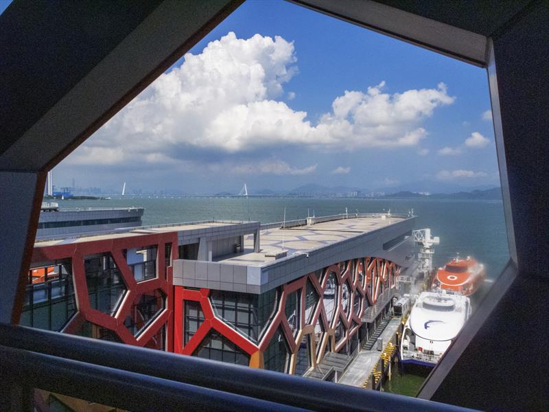 Shekou Homeport Cruise Terminal, HKBIA GBA Tour 2026 photo copyright Guy Nowell taken at  and featuring the  class