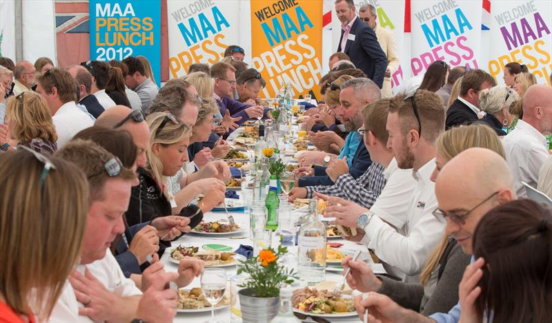 MAA Press Lunch photo copyright MAA taken at  and featuring the Marine Industry class