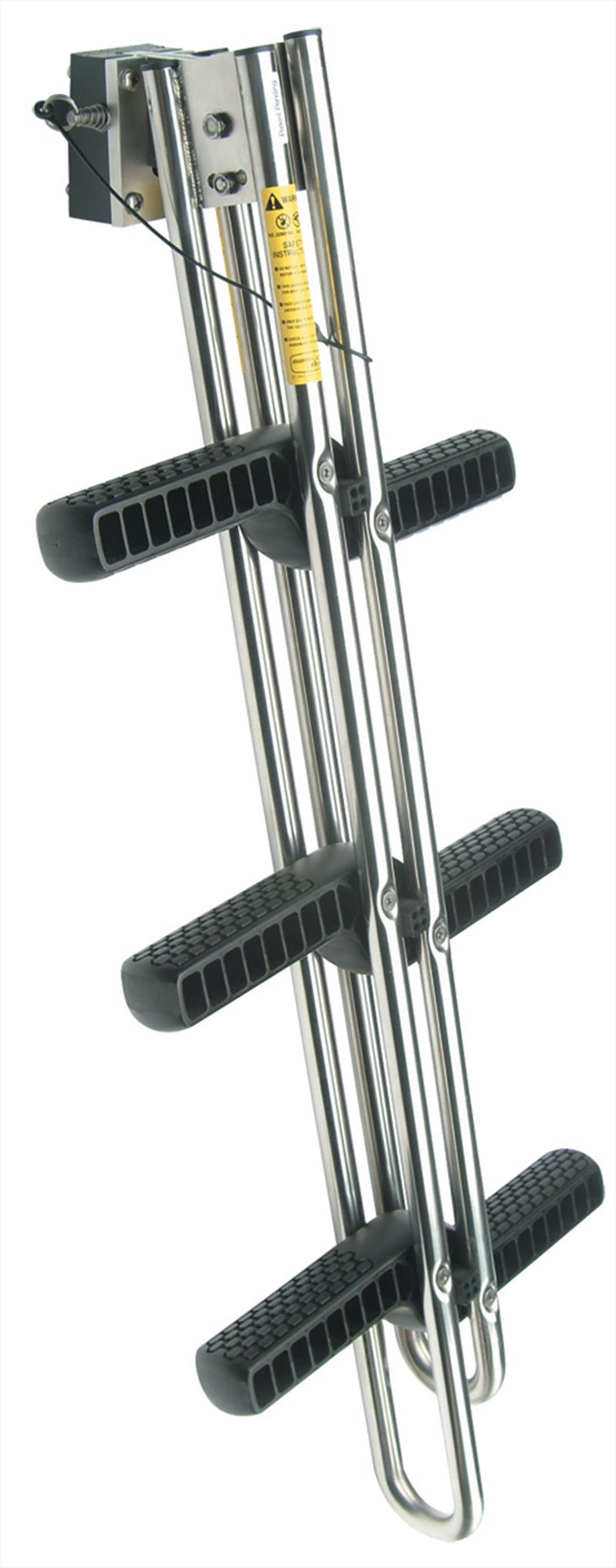 Garelick Gullwing S/S boarding ladder - photo © Erwin Salidaga