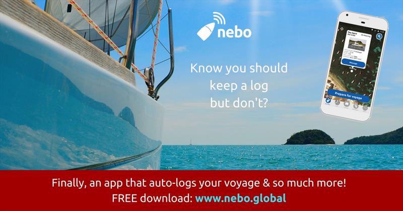 Mobile app NEBO photo copyright Kim McKee taken at  and featuring the Marine Industry class