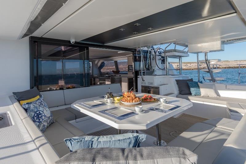 Leopard 50 Cockpit - photo © Leopard Catamarans
