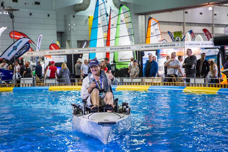 BBS Pool - Brisbane Boat Show photo copyright Photographer at Large taken at  and featuring the Marine Industry class