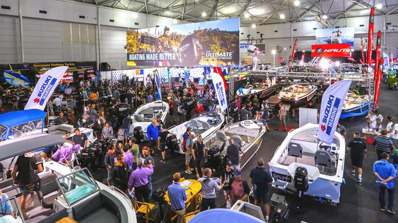 Brisbane Boat Show exhibition floor - photo © Photographer at Large