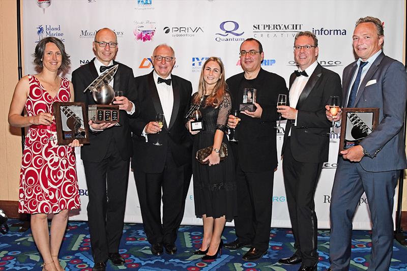 Jubilee Project Team - Gillian Carter on far left, Sam Sorgiovanni third from right - photo © International Superyacht Society