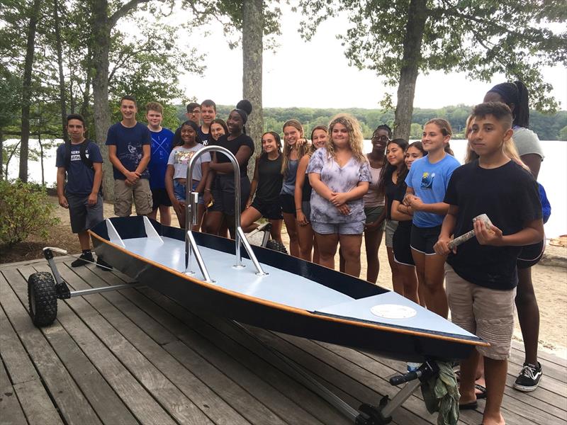 RIMTA announces successful Youth Summer Boatbuilding Programs photo copyright Andrew Golden taken at  and featuring the Marine Industry class