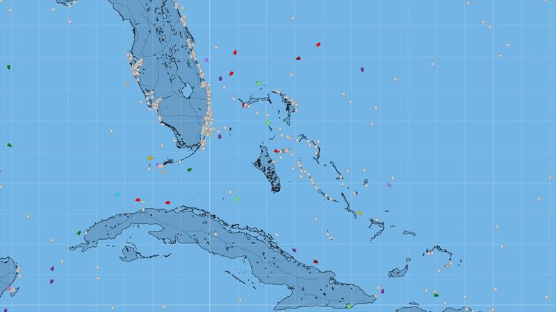 PredictWind's AIS vessel position data photo copyright Predictwind.com taken at  and featuring the Marine Industry class