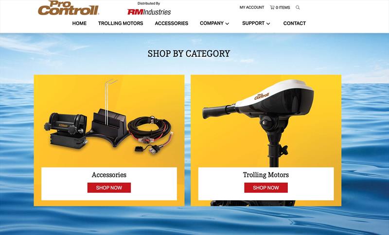 Pro Controll's new website - photo © Pro Controll