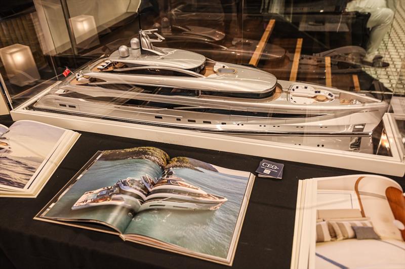 Major Partner, Benetti Yachts' model on display - photo © Salty Dingo