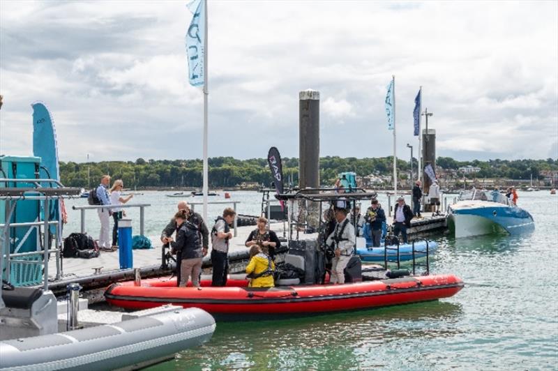 Cowes Harbour Commission is making headlines in the maritime world with the inauguration of three cutting-edge Aqua superPower marine fast charge stations, bringing the electrifying future of boating to the Isle of Wight photo copyright Aqua superPower taken at  and featuring the Marine Industry class