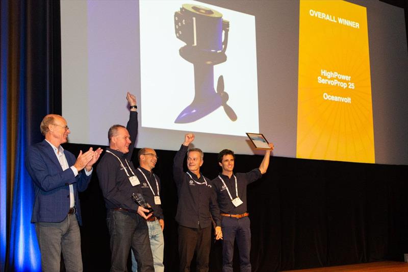 Oceanvolt team triumphs at Metstrade 2023 - Double DAME Award winner - photo © Oceanvolt