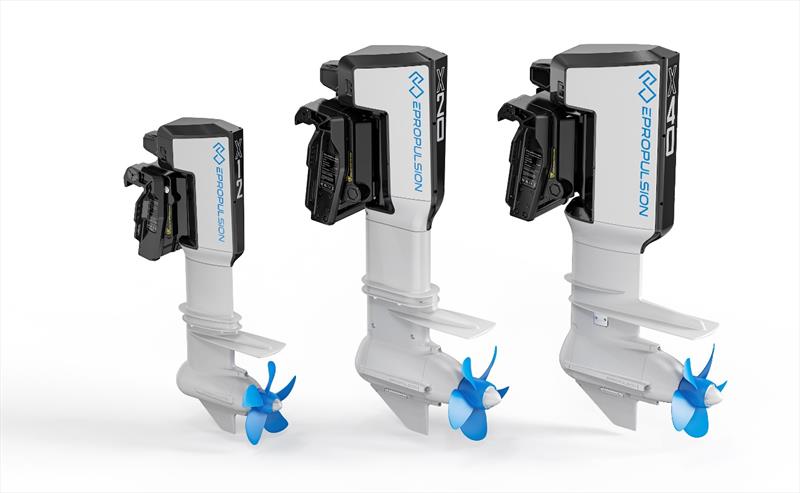 ePropulsion launches X Series electric outboard motor line-up photo copyright ePropulsion taken at  and featuring the Marine Industry class