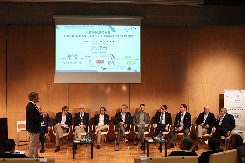 The Marche Region photo copyright Marche Yachting and Cruising Association taken at  and featuring the Marine Industry class