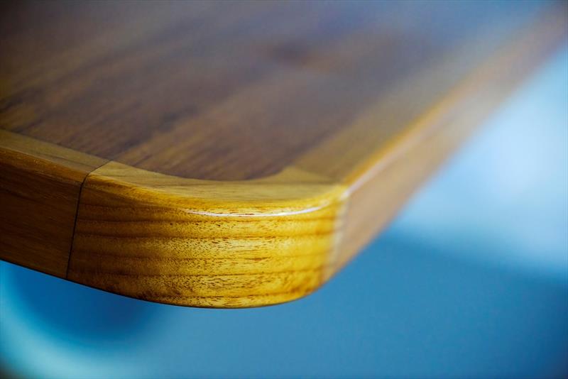 GBMG teak detail photo copyright ATL Composites taken at  and featuring the Marine Industry class