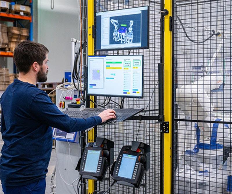 French specialists in sustainable composites have joined forces to create an optimised internal stiffener for a new state of the art body scan scale - photo © Sicomin