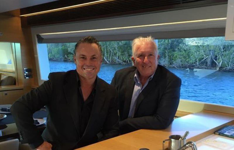 Directors of Marine Lifestyles – Grant Dwyer and Stephen Hennessy photo copyright Marine Lifestyles taken at  and featuring the Marine Industry class