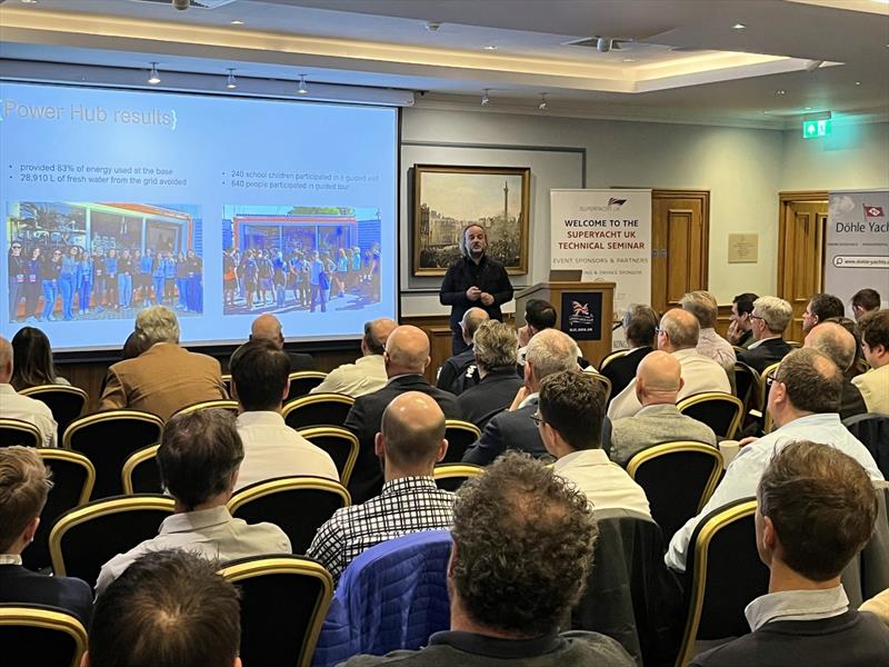 Superyacht UK Technical Seminar 2025 photo copyright British Marine taken at  and featuring the Marine Industry class