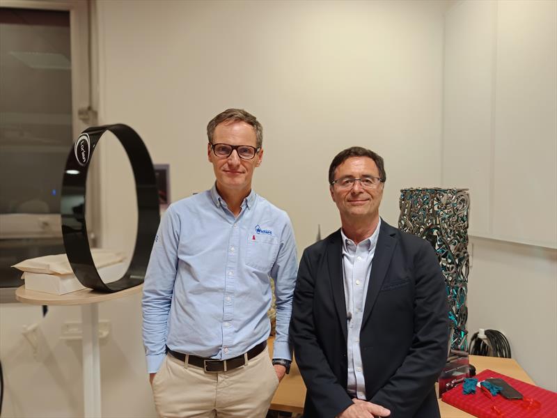 Fabrice Didden and Jean-Claude Ibos - photo © Wichard