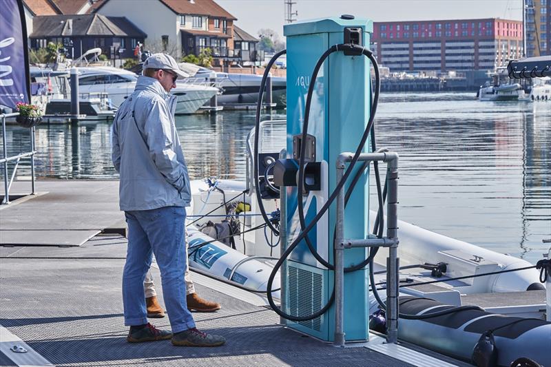 Aqua 75 and Vita SEAL - Ocean Village Marina - photo © Aqua SuperPower