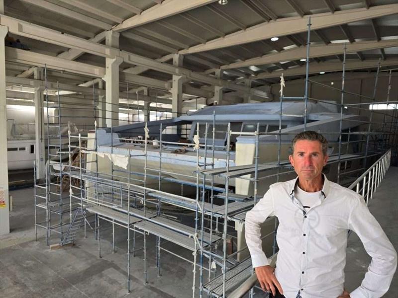 Grant Hudson, Director of Sunpower Yachts International photo copyright Sunpower Yachts International taken at  and featuring the Marine Industry class