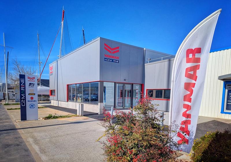 C2 Marine unveils state-of-the-art 400m² facility to strengthen Yanmar dealer network in France photo copyright Yanmar Marine taken at  and featuring the Marine Industry class