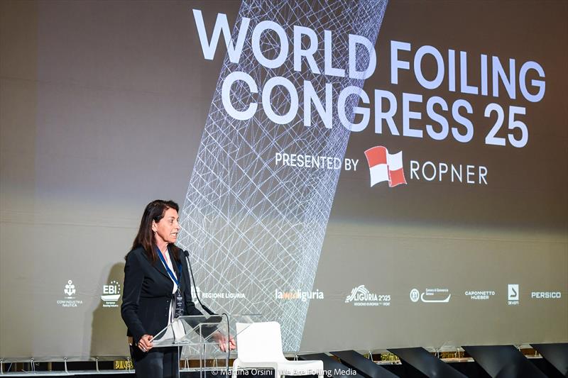 World Foiling Congress 2025 - Lorenza Rosso - Comune di Genova - photo © Martina Orsini / We Are Foiling Media