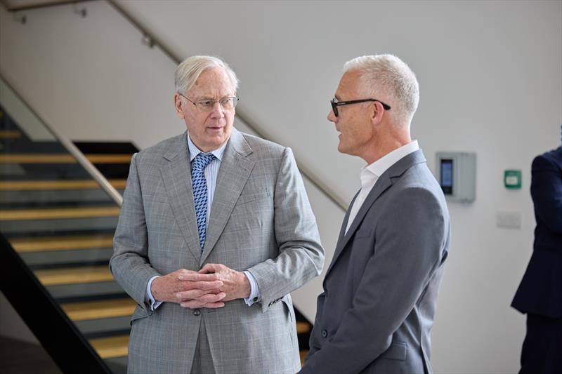 Williams Jet Tenders had the distinct honour of welcoming His Royal Highness, The Duke of Gloucester, to its Oxfordshire facilities photo copyright Williams Jet Tenders taken at  and featuring the Marine Industry class
