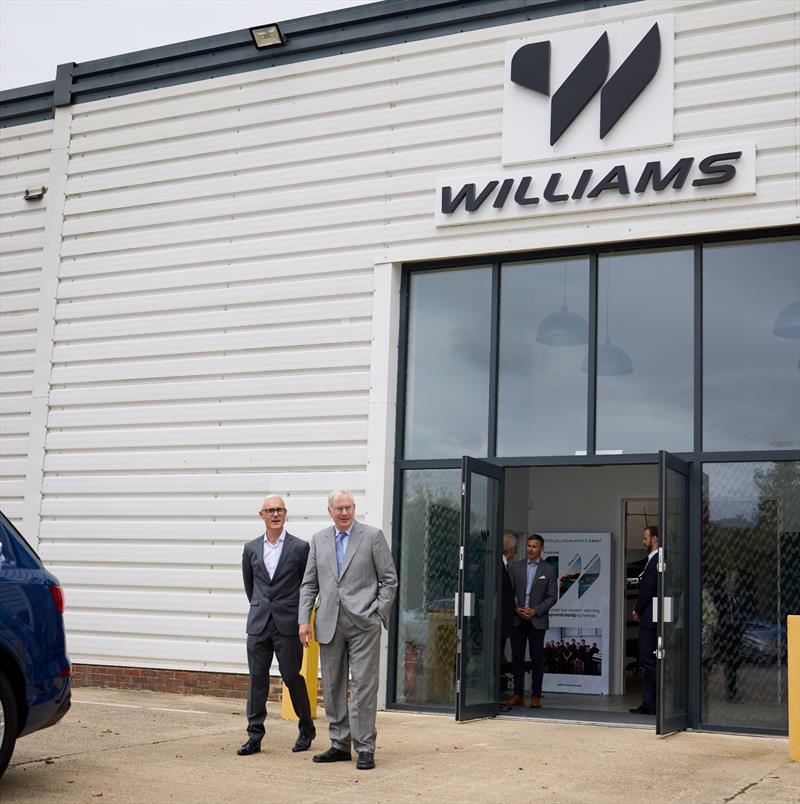 Williams Jet Tenders had the distinct honour of welcoming His Royal Highness, The Duke of Gloucester, to its Oxfordshire facilities photo copyright Williams Jet Tenders taken at  and featuring the Marine Industry class
