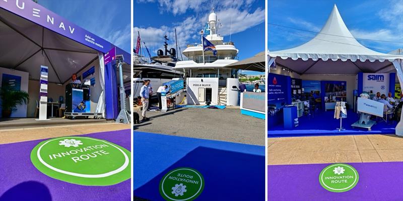 The “Innovation Route” at Cannes Yachting Festival photo copyright Constance Milojevic taken at  and featuring the Marine Industry class