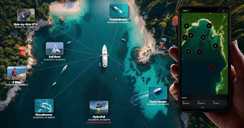 GOST debuts Kasper multi-purpose solar-powered global satellite asset tracker photo copyright GOST taken at  and featuring the Marine Industry class