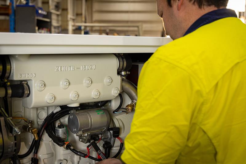 Vortum is built by Zenith Engineering in Brisbane photo copyright Isuzu Power Solutions taken at  and featuring the Marine Industry class