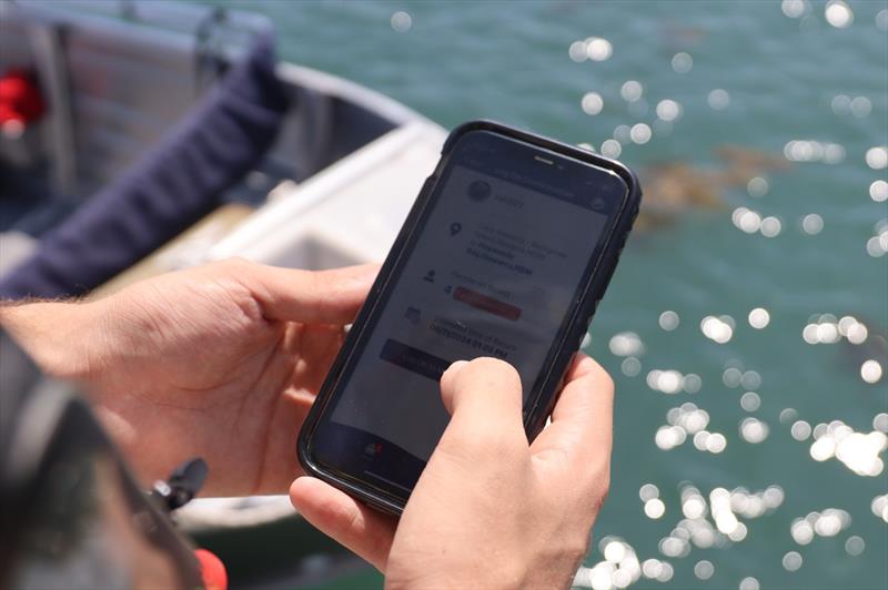 Marine Rescue NSW app log on photo copyright Marine Rescue NSW taken at  and featuring the Marine Industry class