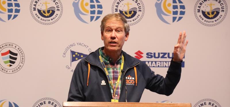 IMRF Chair and KNRM CEO Jacob Tas - photo © Marine Rescue NSW