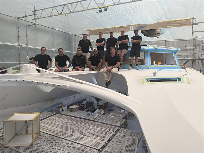Dan and the team from Mahi Boats photo copyright ATL Composites taken at  and featuring the Marine Industry class