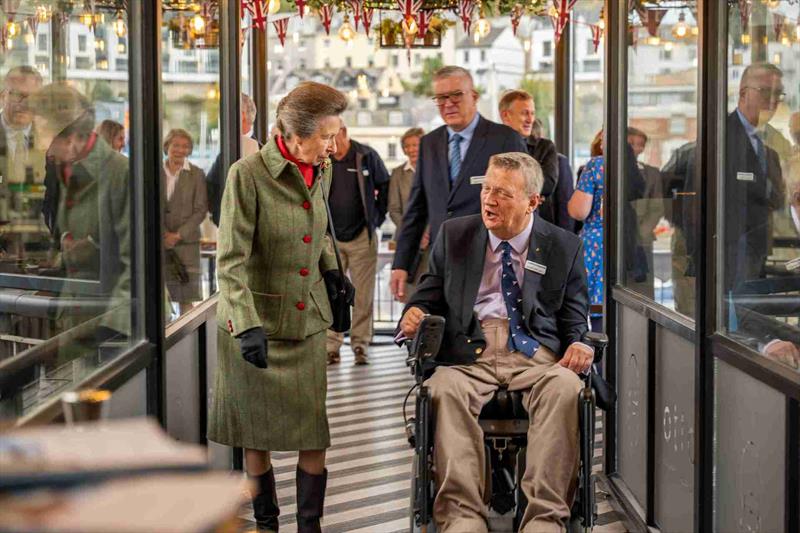 HRH Princess Anne visits Wetwheels Torbay, English Riviera photo copyright Dan Coleman / Image Three Sixty taken at  and featuring the Marine Industry class