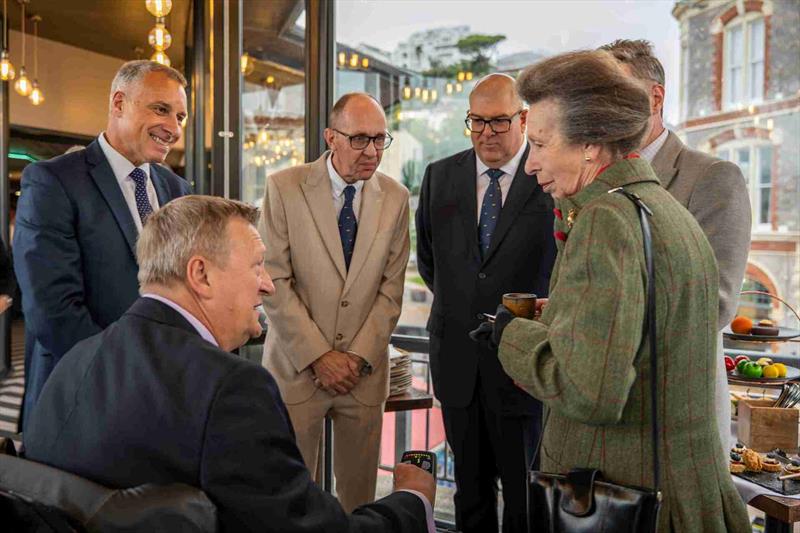 HRH Princess Anne visits Wetwheels Torbay, English Riviera - photo © Dan Coleman / Image Three Sixty