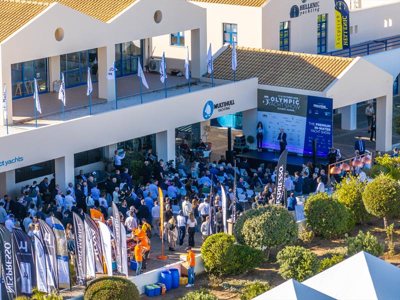 Olympic Yacht Show 2025 photo copyright Zisis Dalakouras taken at  and featuring the Marine Industry class