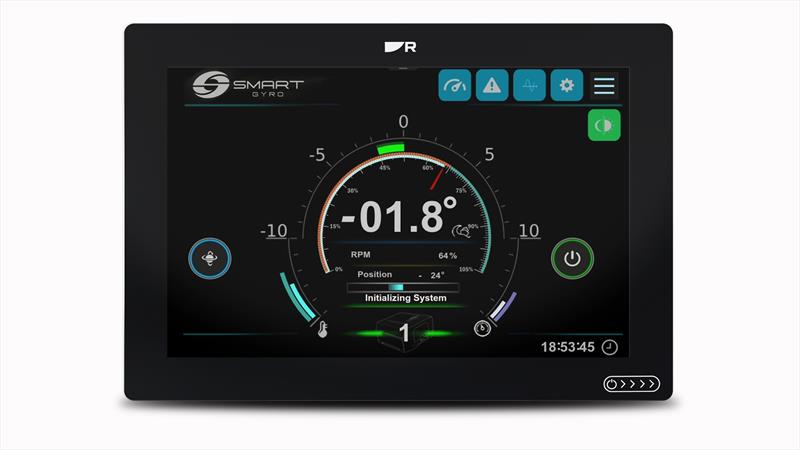 Smartgyro stabilization integration now available with Raymarine photo copyright Smartgyro taken at  and featuring the Marine Industry class