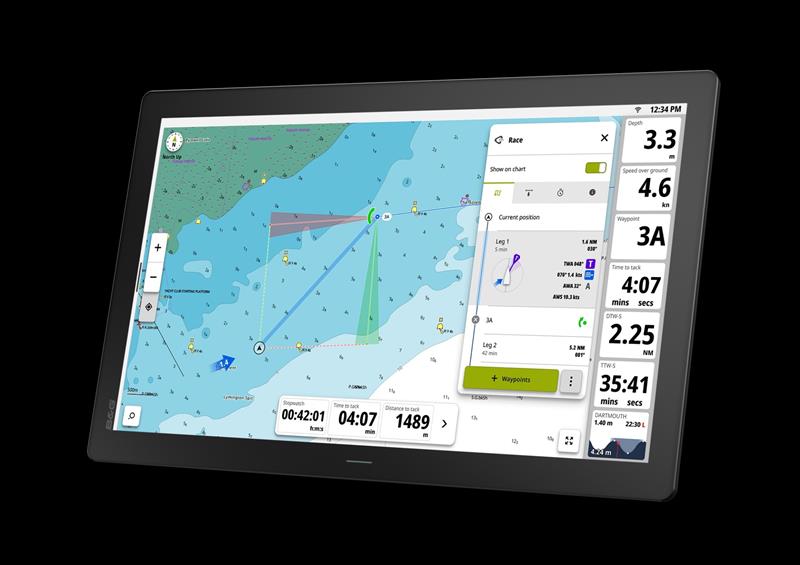 Zeus SRX Chartplotter - photo © B&G