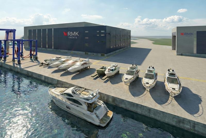 RMK Marine shipyard photo copyright RMK Yachts taken at  and featuring the Marine Industry class