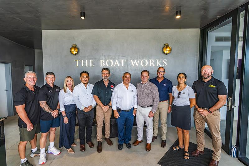 Gold Coast Mayor at The Boat Works - photo © The Boat Works