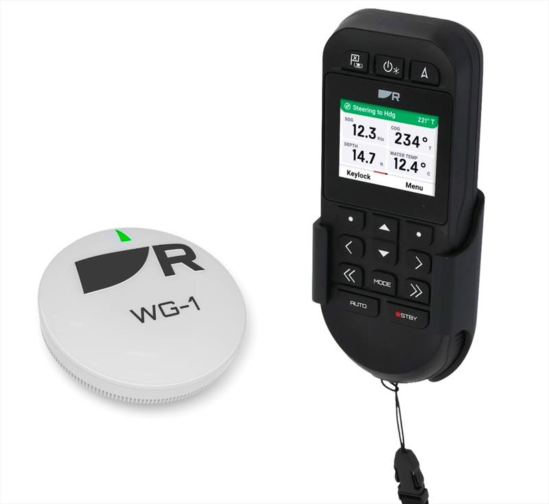 Raymarine unveils RCU-1 wireless autopilot remote for power and sail - photo © Raymarine