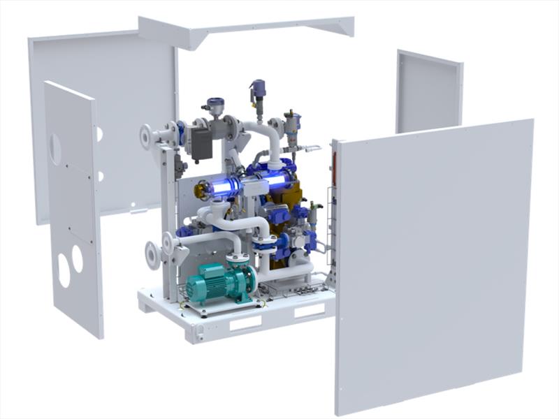 Market growth for yachts above 60m underpins increased demand for BIO-UV's mini ballast water treatment systems - photo © BIO-UV Group