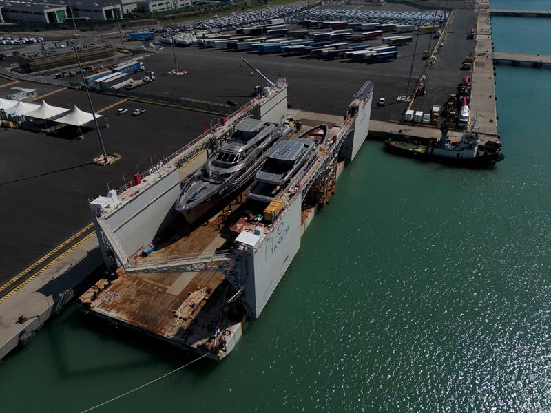 Tankoa Civitavecchia Shipyard - photo © Tankoa Yachts