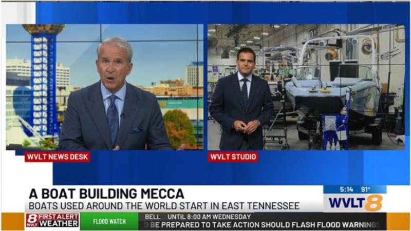 News feature from Knoxville's WVLT - photo © NMMA